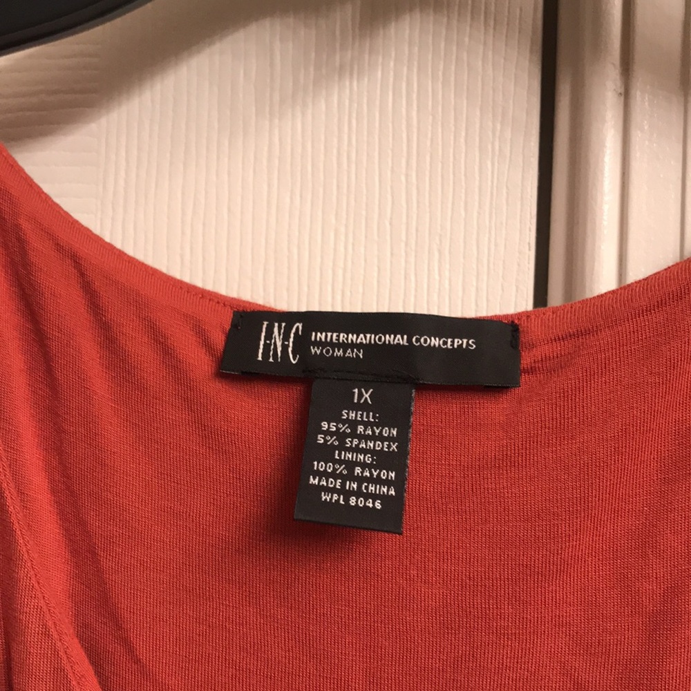 INC Cute burnt orange dress - Picture 2 of 4